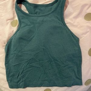 Lululemon Ebb to Street Cropped Racerback Tank Top